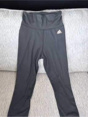 adidas  Black High-Rise Performance Leggings